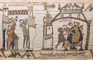 Bayeux Tapestry - Hally's Comet