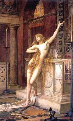 Hypatia by Charles William Mitchell, 1885